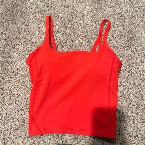 Lululemon square neck tank top C/D cup